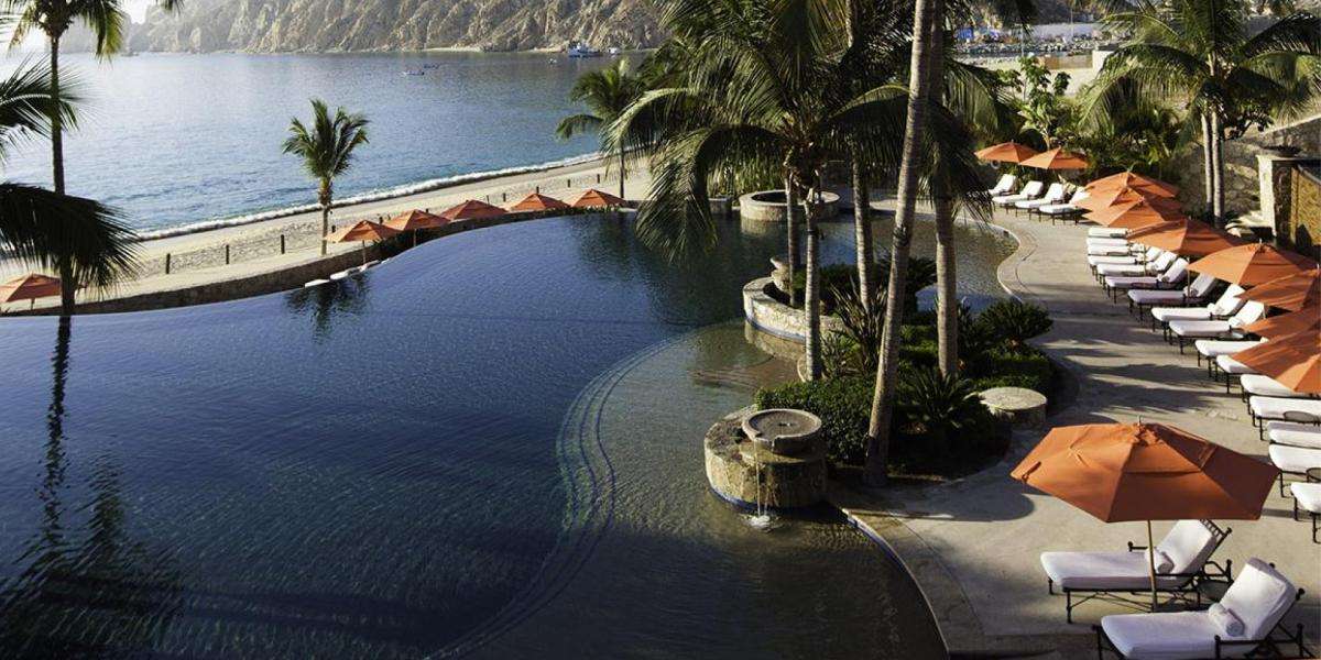 Hacienda Beach Club Residences aerial view