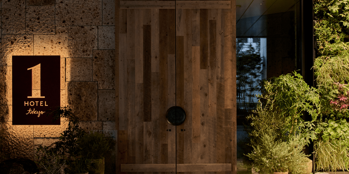 Entrance at 1 Hotel Tokyo