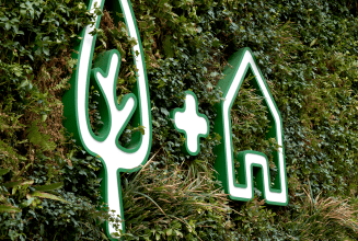 THMC Living Wall & TH Logo