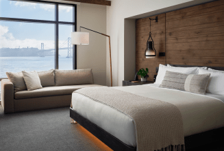 1 Hotel San Francisco Ferry House Suite with the Bay Bridge view
