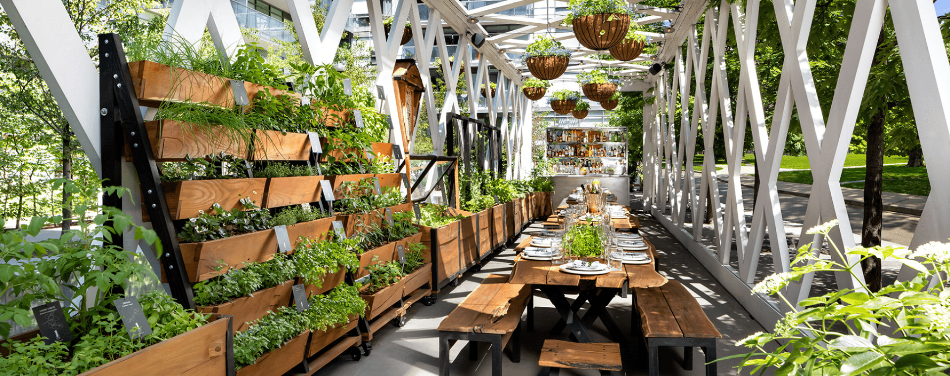 1 Hotel Toronto garden area