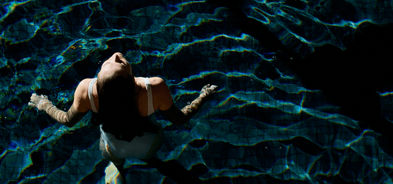 Woman in Pool