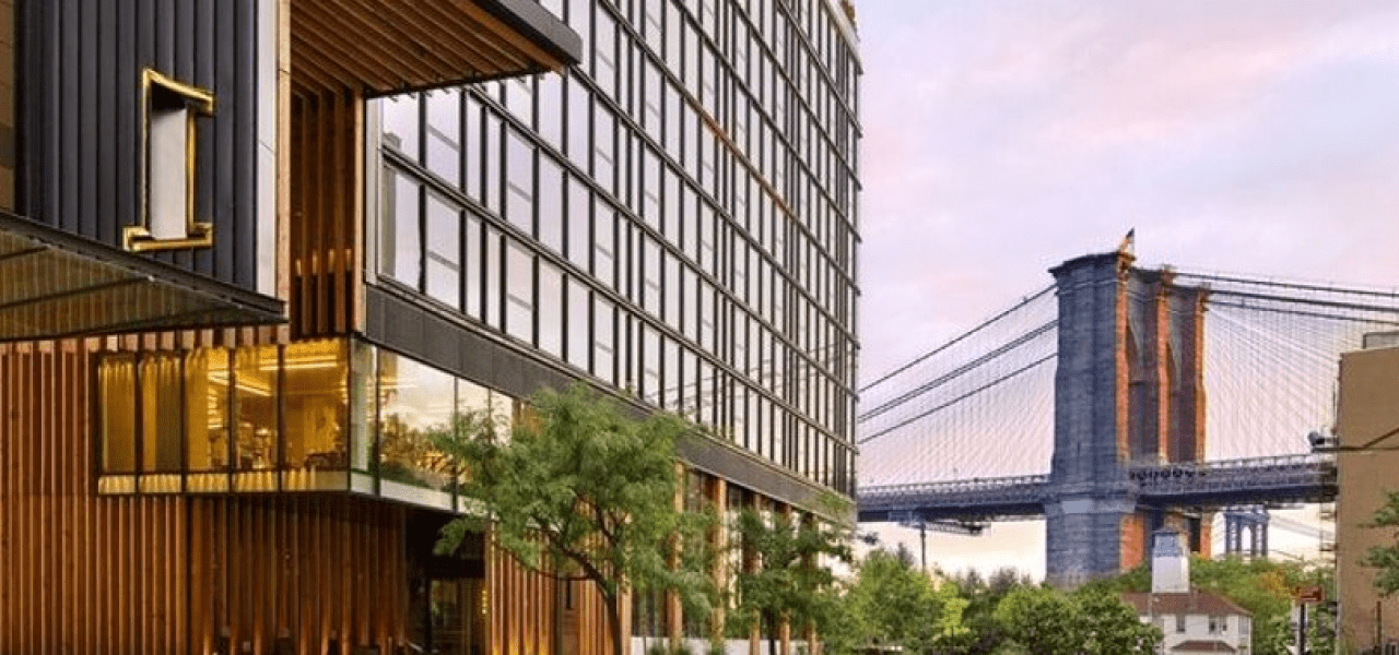 1 Hotel Brooklyn Bridge main entrance