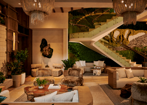 Lobby at 1 Hotel Seattle